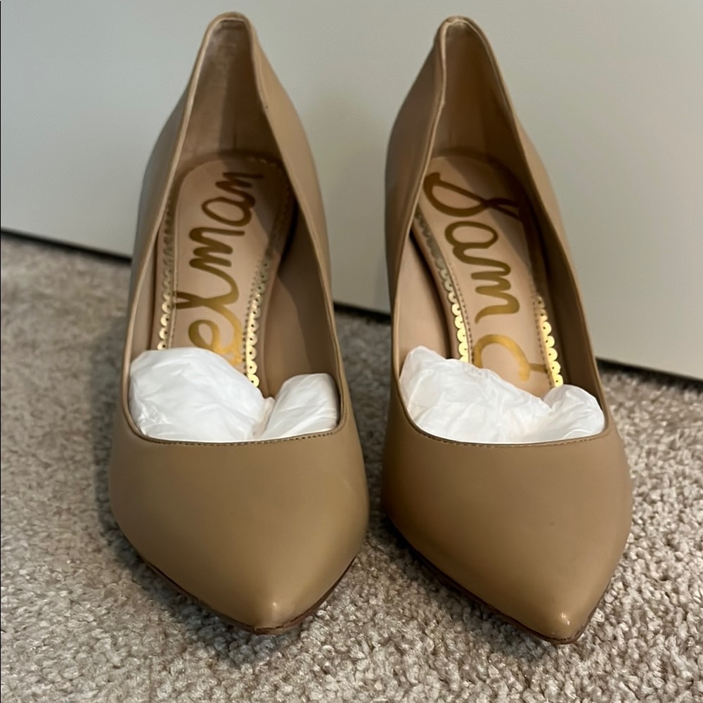 Sam Edelman Women's Tan Pumps